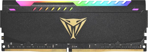 Patriot Viper Steel RGB DDR4 RAM 32GB (1X32GB) 3600MHz CL20 1.35v UDIMM Desktop Gaming Memory Module Compatible with XMP - PVSR432G360C0