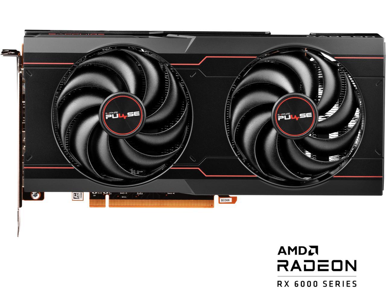 SAPPHIRE 11309-03-20G Pulse Radeon RX 6600 XT 8GB GDDR6 PCI