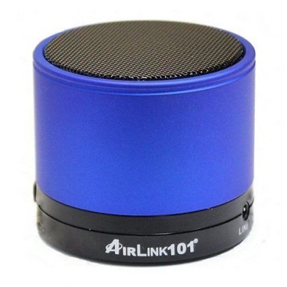 Airlink 101 AMS-1000B Dark Blue Bluetooth Speakers for Mobile Smartphone, tablet and etc