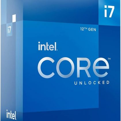 Intel Core i7-12700KF 12th Gen 12 (8P+4E) Cores Processor, BX8071512700KF  20 Threads up to 5 GHz, Unlocked LGA1700 600 Series Chipset 125W, Support DDR4 & 5, PCIe Gen 5.0