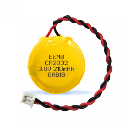 CR2032-LD-Coin Battery w/ Terminations