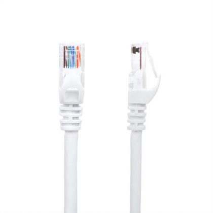 2ft Cat5E Network Cable with Boost White, Pack of 10