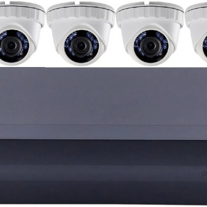 Hikvision 6 Channel HDTVI Camera Kits with 2TB WD Purple Hard Drive