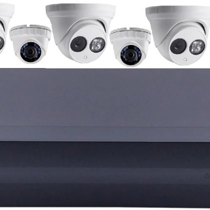 Hikvision 8 Channel HDTVI Camera Kits with 2TB WD Purple Hard Drive