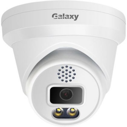 GX-CV725A-28-A INDAA Galaxy AI Active Deterrence 5MP IP Turret With Two Way Audio