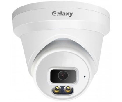 GX-CVE728A-28 Galaxy Color-V 8MP AI Dual Light Fixed Turret IP Camera with Mic