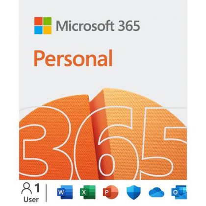 Microsoft 365 Personal Auto-renew Subscription – 1 Person – 15 Month – PC, Handheld