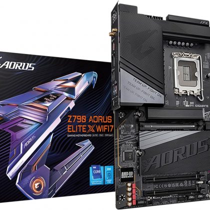 Gigabyte MB Z790 AORUS ELITE X WIFI7 Z790 LGA1700 Max192GB DDR5 ATX Retail