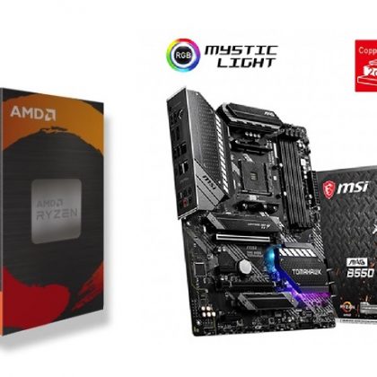 Combo Deal–AMD Ryzen 9 5900XT 16 Core 32 Thread CPU and MSI Tomahawk B550 Motherboard