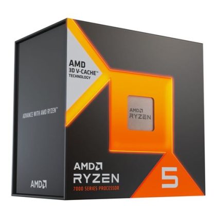 AMD Ryzen 5 7600X3D 6-Core/12Thread 5nm 102 MB Cache ZEN 4 Processor Socket AM5 Up to 4.7GHz, 65W 100-100001721WOF