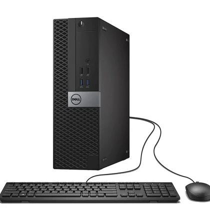 Dell OptiPlex 3050 Refurbished  Desktop Computer, Intel i3-6100 3.7GHz 8G DDR4 256G SSD DVDRW HDMI/DP New Keyboard/Mice Win 11 Pro